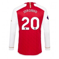 Arsenal Jorginho Frello #20 Replica Home Shirt 2023-24 Long Sleeve